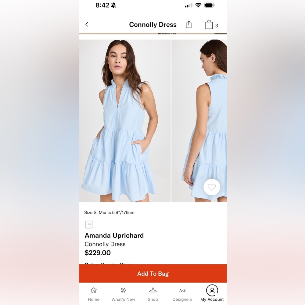 Amanda Uprichard Connolly Dress